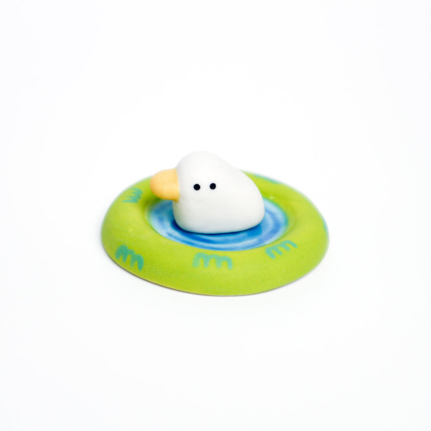 A Duck On A Lake