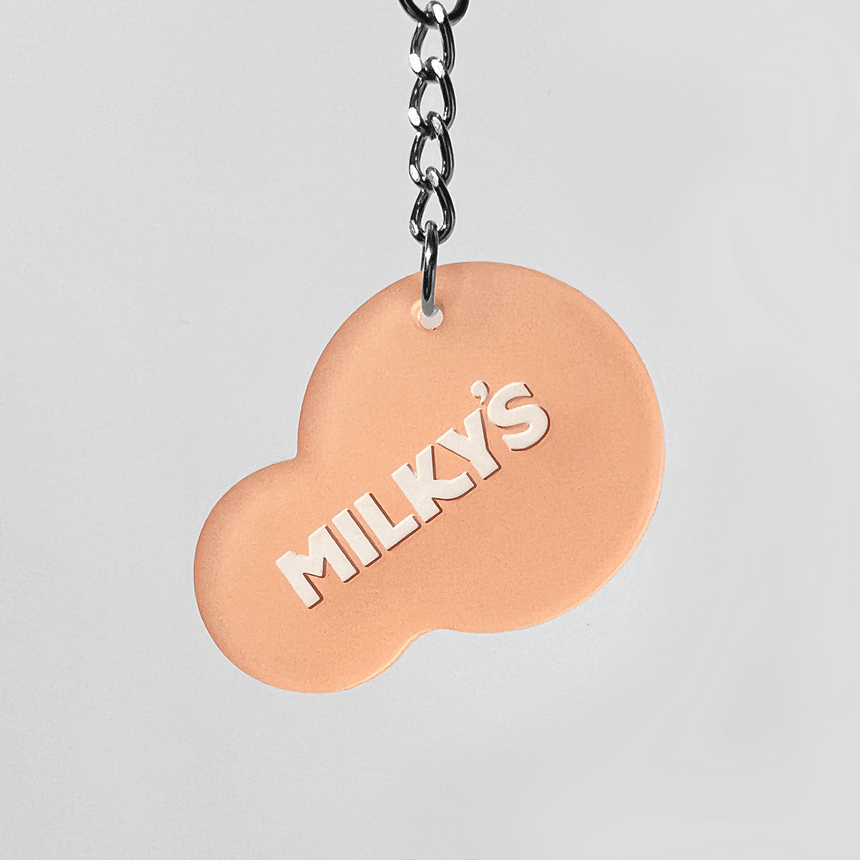 Milky's Gummy Cloud Keychain
