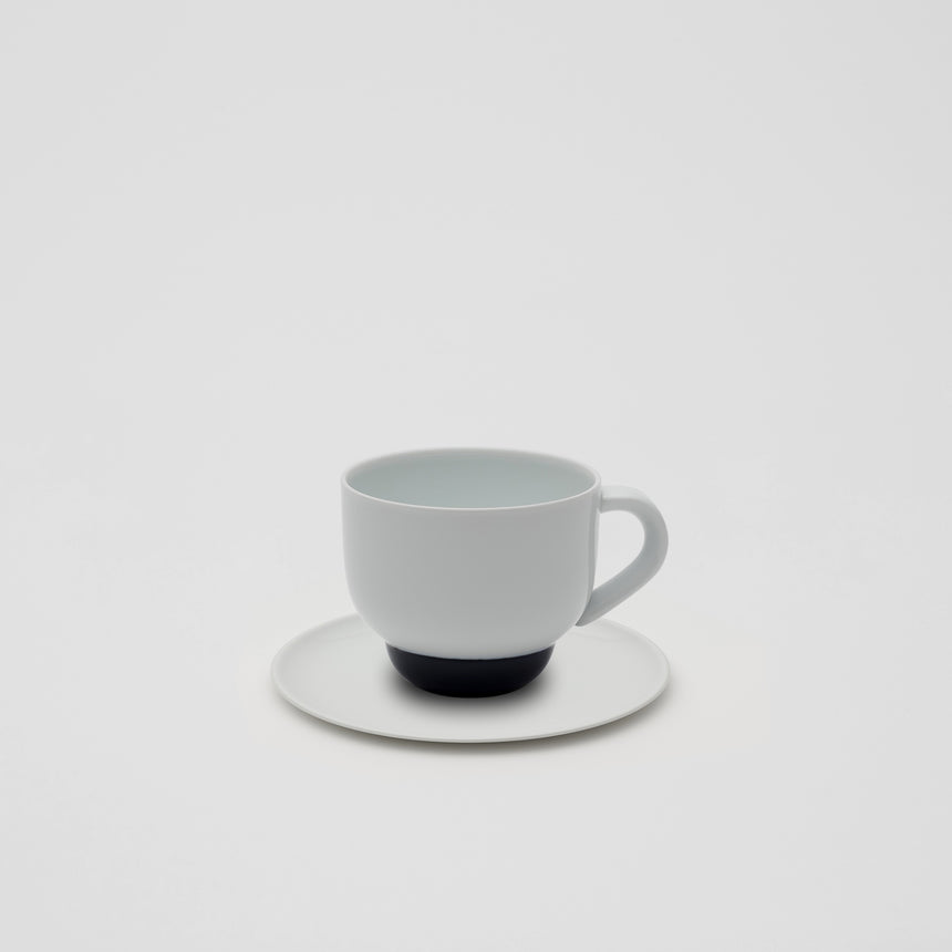 Mug in White and Blue by Pauline Deltour