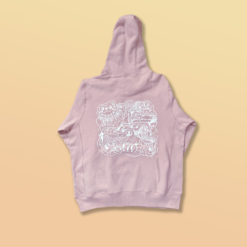 Dusty Rose Team Milky's Hoodie