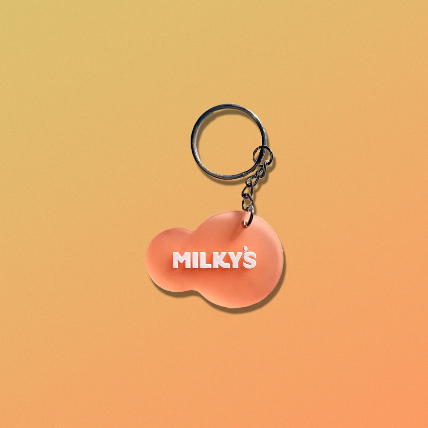 Milky's Gummy Cloud Keychain