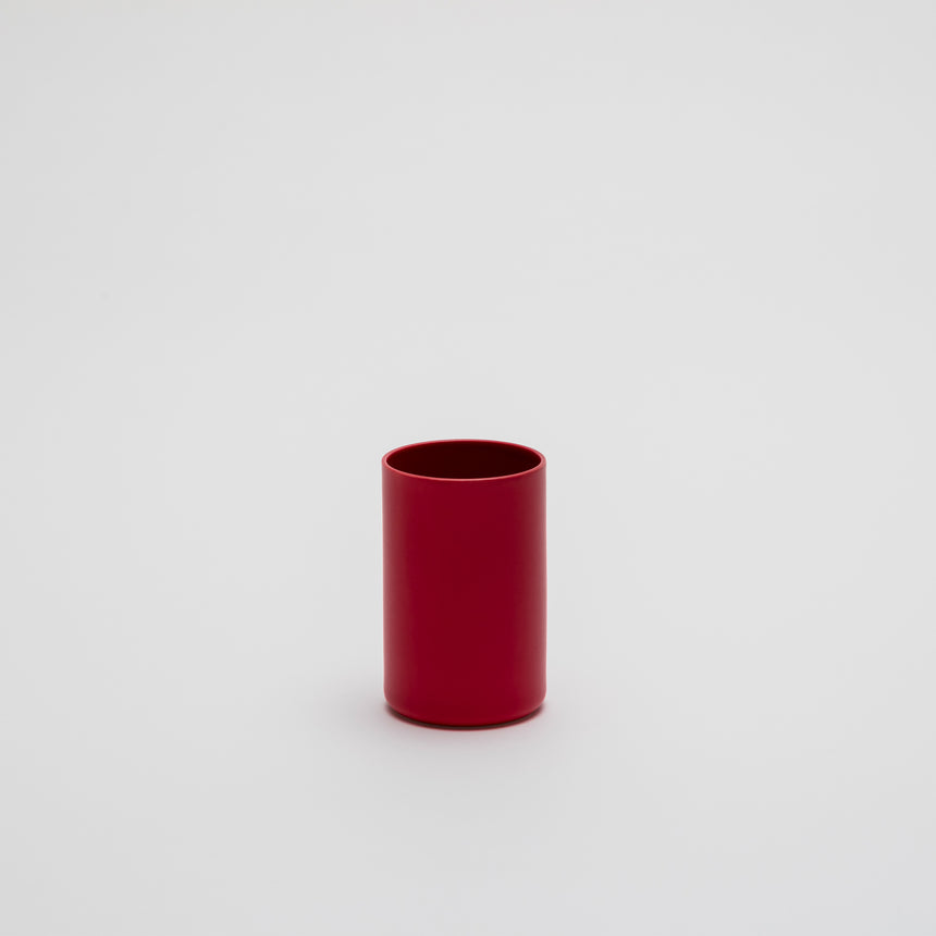 Tall Red Cup by Shigeki Fujishiro