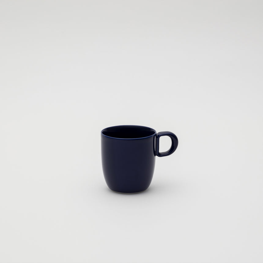 Mug in Dark Blue by Leon Ransmeier