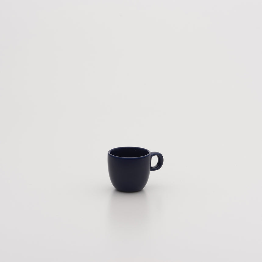 Espresso Cup in Dark Blue by Leon Ransmeier
