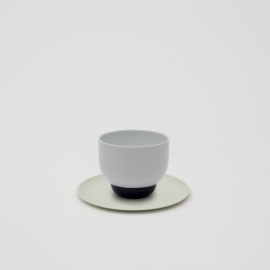 Cup in White and Blue by Pauline Deltour
