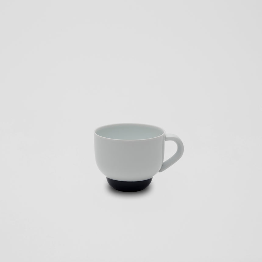 Mug in White and Blue by Pauline Deltour